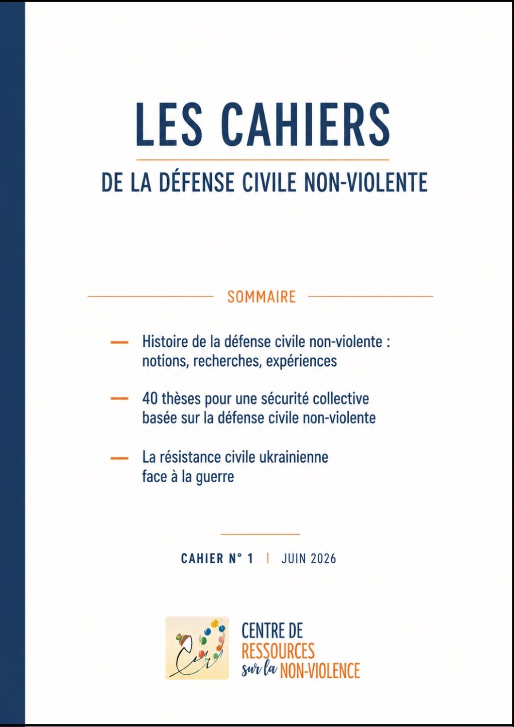 Lettre d&rsquo;infos du Centre de ressources sur la non-violence – Juillet&nbsp;2026